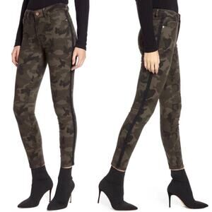 DL1961 Florence Camo Ankle Instasculpt Skinny Jeans 26 EUC